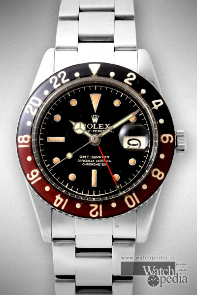 ロレックス ＧＭＴマスター Ref.6542 - GMT-MASTER Ref.6542 | Watchpedia